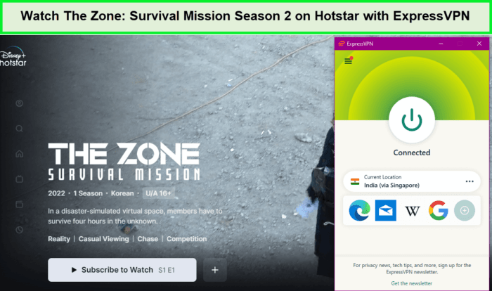 Watch-Zone-Survival-Mission-Season 2-in-Italy-on- Hotstar