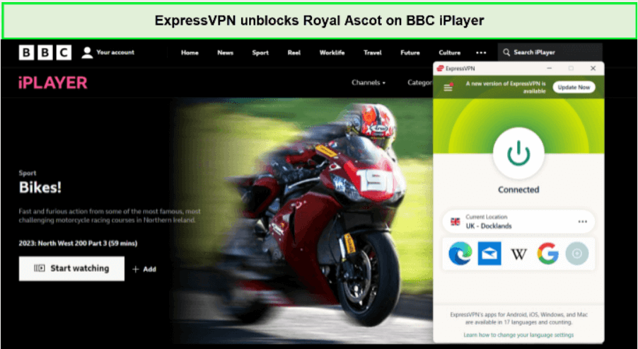 expressVPN-unblocks-royal-ascot-on-BBC-iPlayer- in-South Korea
