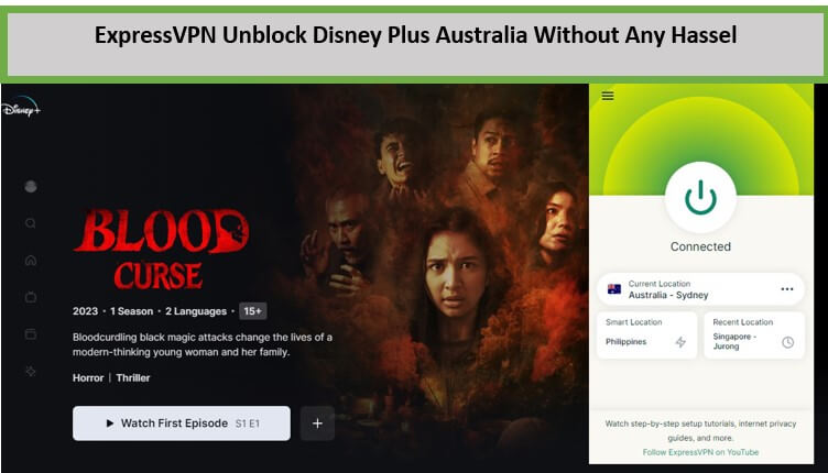 Disney Plus Unblock ExpressVPN outside-Australia