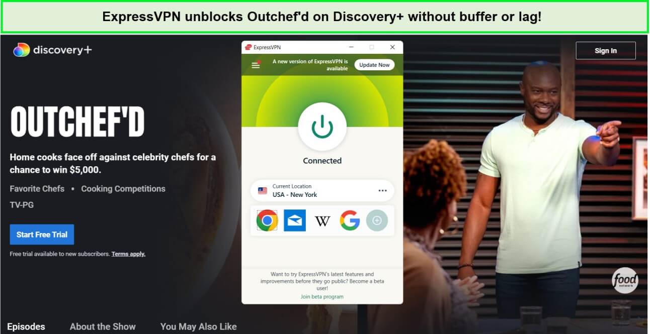 expressvpn-unblocks-outchefd-season-two-on-discovery-plus-in-Germany