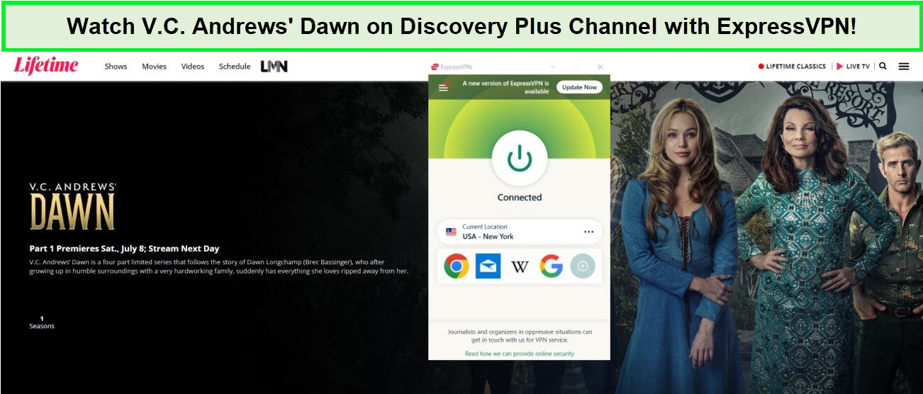 expressvpn-unblocks-vc-andrews-dawn-on-discovery-plus-in-South Korea