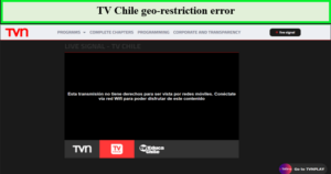 TV-Chile-geo-restriction-error-in-South Korea