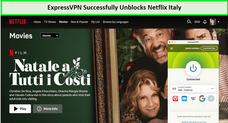 ExpressVPN unlock Netflix Italy