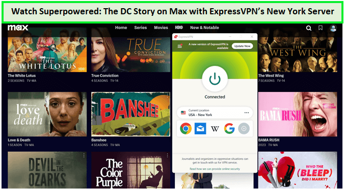 Watch-Superpowered-The-DC-Story-in-Spain-on-Max-with-ExpressVPN
