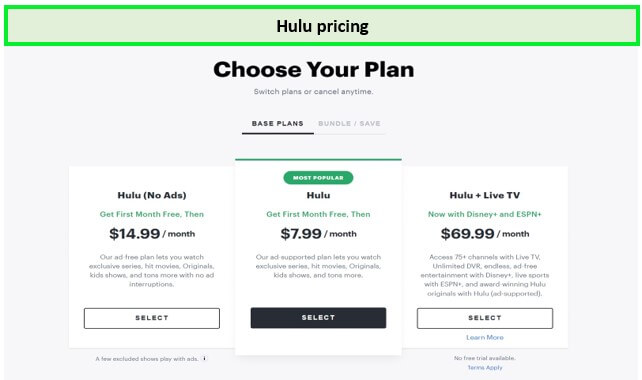 hulu-pricing-in-UAE