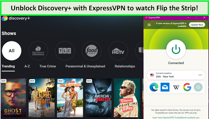 Unblock-Discovery+-with-ExpressVPN-to-watch-Flip-the-Strip-outside-USA!