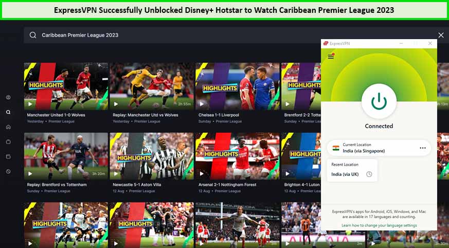 ExpressVPN-Successfully-Unblocked-Hotstar-to-Watch-Caribbean -Premier-League-2023- 