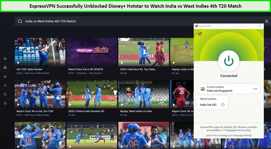 Use-ExpressVPN-to-Watch-India-vs-West-Indies-4th-T20-Match-2023-in-Hong Kong-on-Hotstar