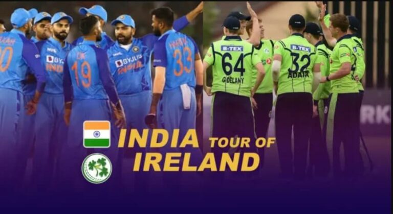 Watch India Tour of Ireland 2023 in Netherlands 