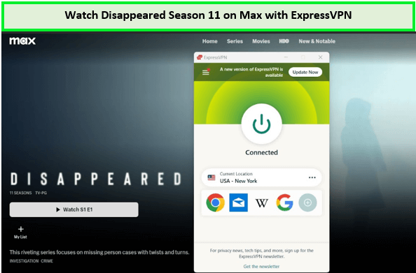 Watch-Disappeared-Season-11-in-UK-on-Max-with-ExpressVPN