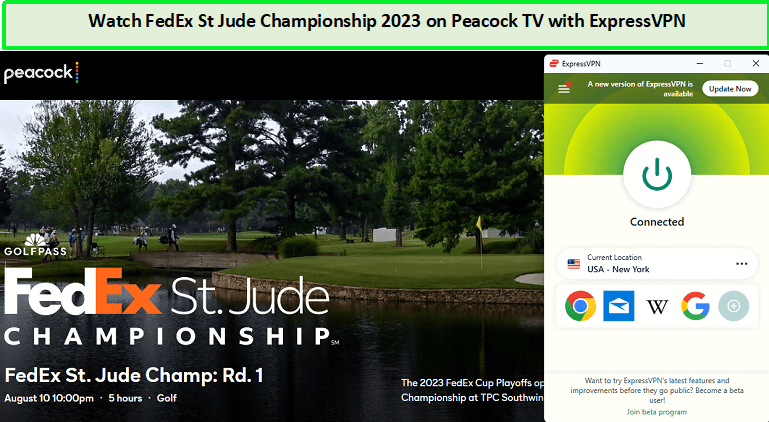 Watch-FexEX-St-Jude-Championship-2023-in-Hong Kong-on-Peacock-TV-with-ExpressVPN