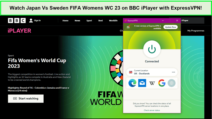 Watch-Japan-Vs-Sweden-FIFA-Womens-WC-23-on-BBC-iPlayer-with-ExpressVPN-in-Spain