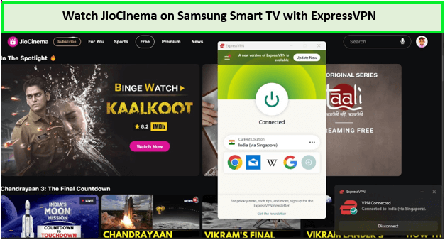 Watch-JioCinema-on-Samsung-Smart-TV-in-New Zealand-with-ExpressVPN