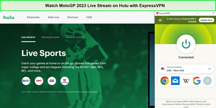 Watch-MotoGP-2023-Live-Stream-outside-USA-on-Hulu-with-ExpressVPN