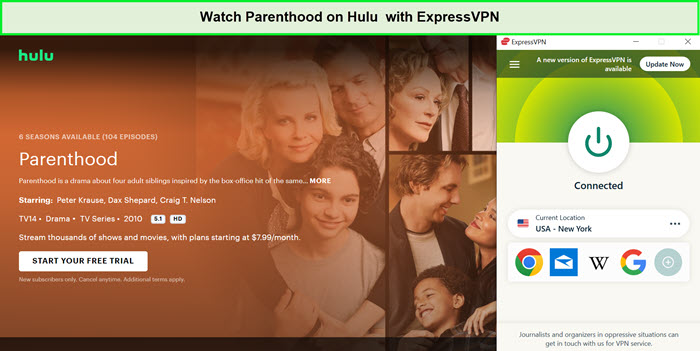 Watch-Parenthood-in-Canada-on-Hulu-with-ExpressVPN