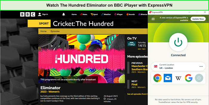 Watch-The-Hundred-Eliminator-Watch The Hundred Eliminator Outside UK on BBC iPlayer with ExpressVPN-on-BBC-iPlayer-with-ExpressVPN