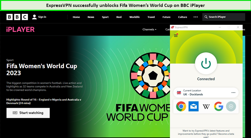 express-vpn-unblock-Fifa-womens-world-up-in-UAE-on-bbc-iplayer