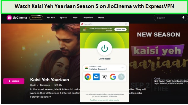 Watch-Kaisi-Yeh-Yaariaan-Season-5-outside-India-on-JioCinema-For-Free
