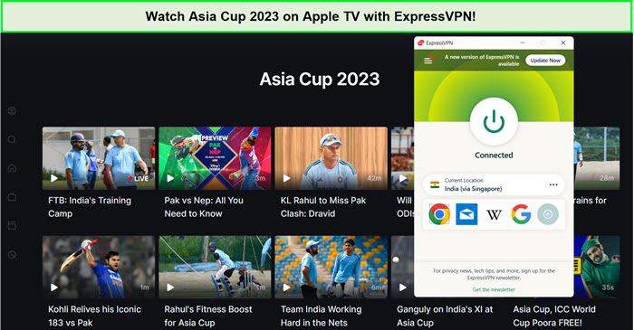 expressvpn-unblocks-asia-cup-2023-on-apple-tv-on-hotstar-in-Singapore