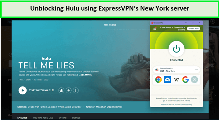  ExpressVPN sblocca Hulu in - Italia 