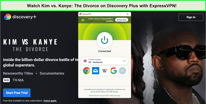 expressvpn-unblocks-kim-vs-kanye-the-divorce-on-discovery-plus-in-Italy