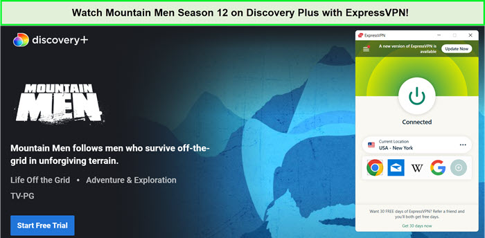 expressvpn-unblocks-mountain-men-season-12-on-discovery-plus-outside-USA
