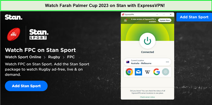 watch-farah-palmer-cup-2023-on-stan-with-expressvpn-in-India