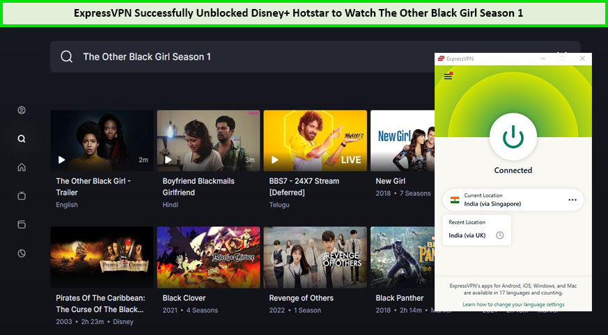 Use-ExpressVPN-to-Watch-The-Other-Black-Girl-Season-1-in-Hong Kong-on-Hotstar