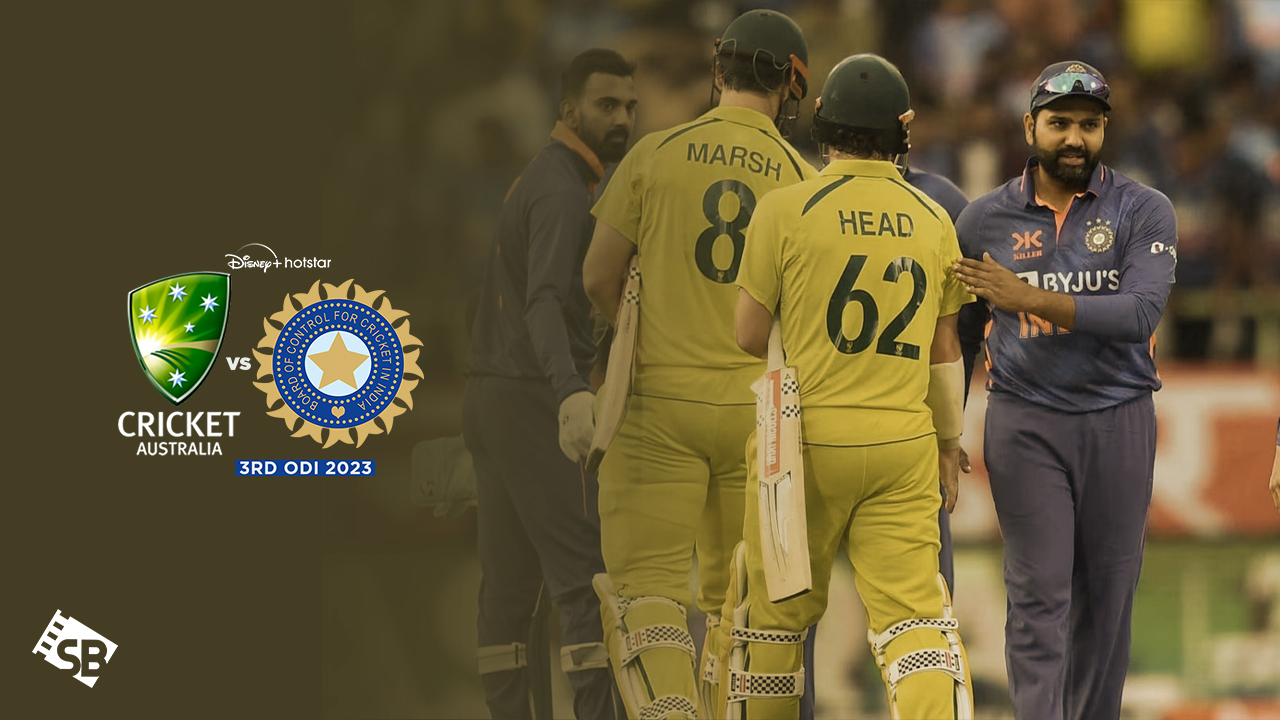 Watch India vs Australia 3rd ODI 2023 In USA on Hotstar