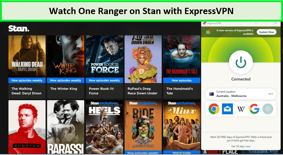Watch-One-Ranger-in-New Zealand-on-Stan-with-ExpressVPN 