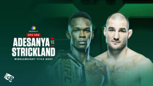 How To Watch UFC 293 Israel Adesanya vs Sean Strickland in Canada on Discovery Plus?