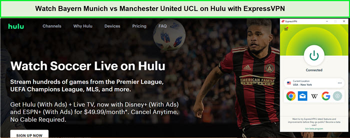 Watch-Bayern-Munich-vs-Manchester-United-UCL-in-Canada-on-Hulu-with-ExpressVPN