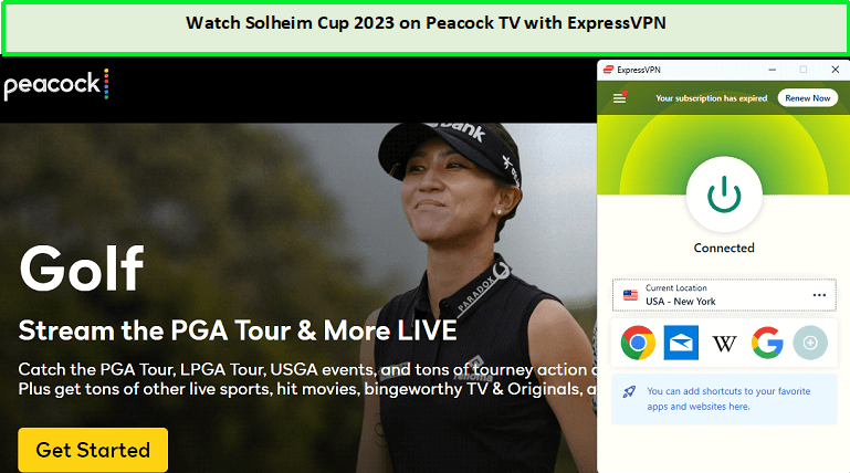 Watch-Solheim-Cup-2023-outside-USA-on-Peacock-TV-with-ExpressVPN