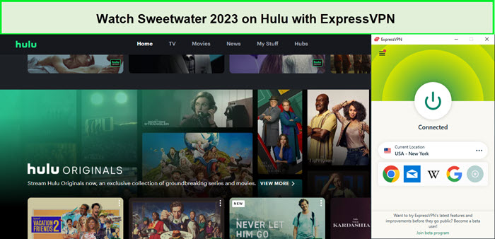 Watch-Sweetwater-2023-in-Netherlands-on-Hulu-with-ExpressVPN