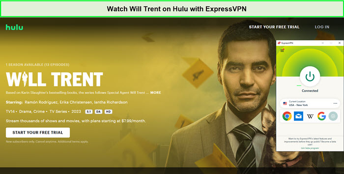 Watch-Will-Trent-in-New Zealand-on-Hulu-with-ExpressVPN