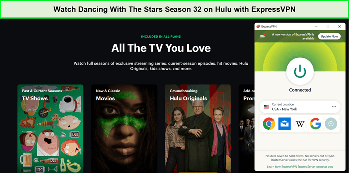 expressvpn-unblocks-hulu-for-dancing-with-the-stars-season-32-in-Germany