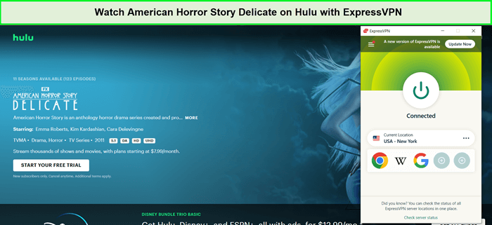 expressvpn-unblocks-hulu-for-the-american-horror-story-delicate-in-Spain