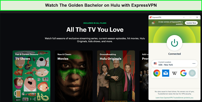 expressvpn-unblocks-hulu-for-the-golden-bachelor-in-Italy