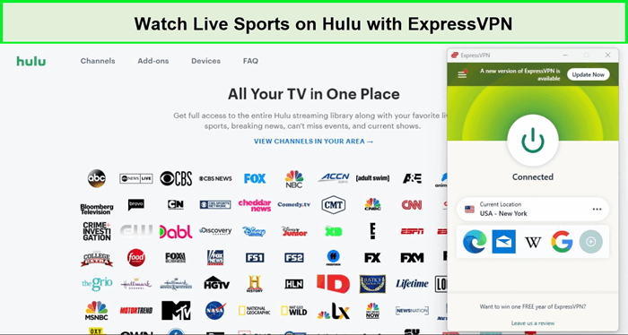 expressvpn-unblocks-hulu-for-the-live-sports-in-Italy
