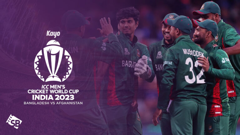Watch Bangladesh vs Afghanistan ICC Cricket World Cup 2023 in Canada on Kayo Sports