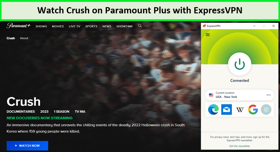 Watch-Crush-Docuseries-in-New Zealand-on-Paramount-Plus-with-ExpressVPN 
