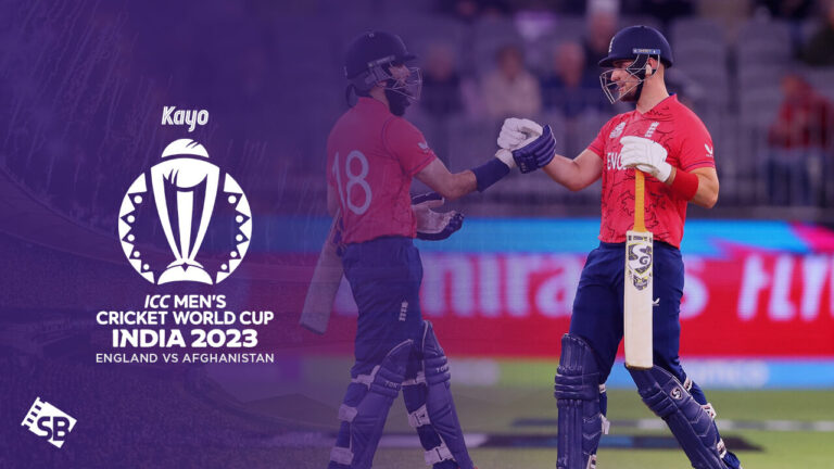Watch England vs Afghanistan ICC Cricket World Cup 2023 Outside Australia on Kayo Sports
