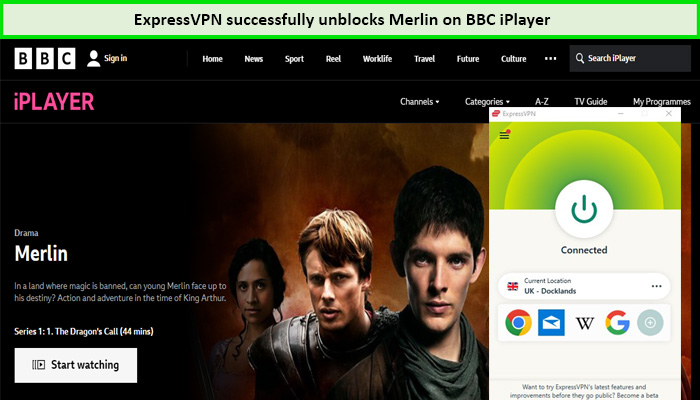 Express-VPN-Unblock-Merlin-in-South Korea-on-BBC-iPlayer