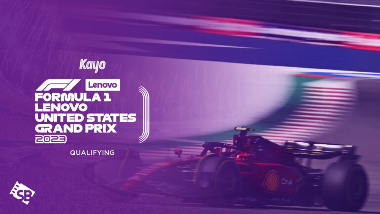 Watch F1 Lenovo United States Grand Prix 2023 Qualifying in UAE on Kayo Sports