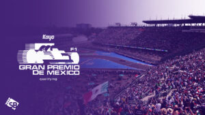 Watch F1 Mexico City Grand Prix 2023 Qualifying in UK on Kayo Sports