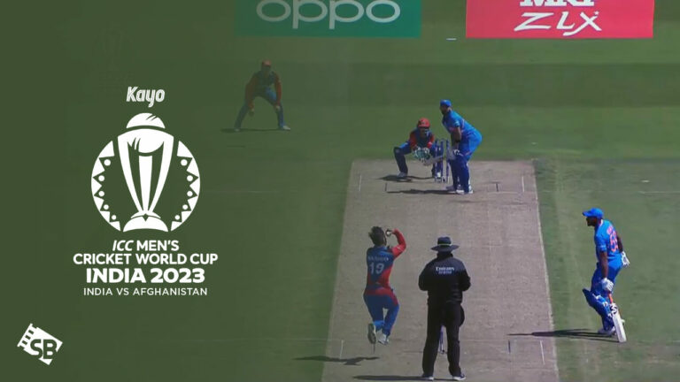 Watch India vs Afghanistan ICC Cricket World Cup 2023 in UK on Kayo Sports