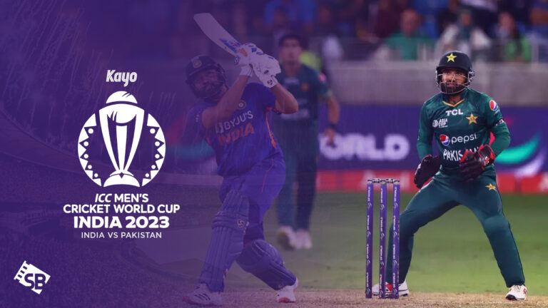 Watch India vs Pakistan ICC Cricket World Cup 2023 in UK on Kayo Sports