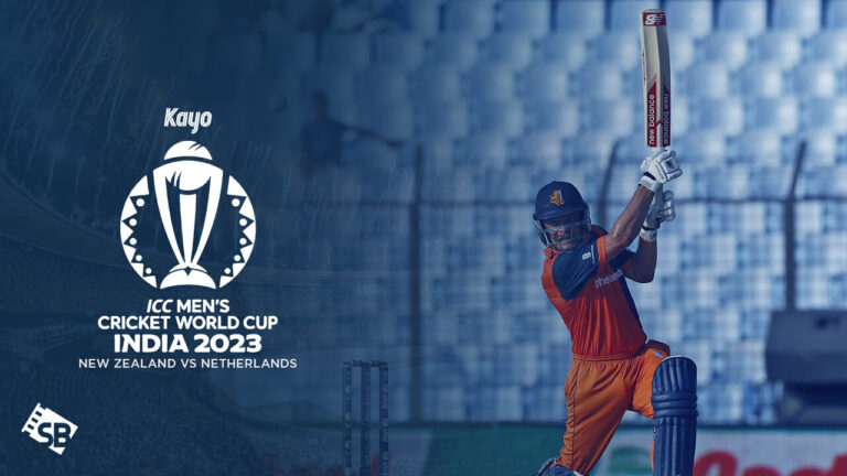 Watch New Zealand vs Netherlands ICC Cricket World Cup 2023 Outside Australia on Kayo Sports