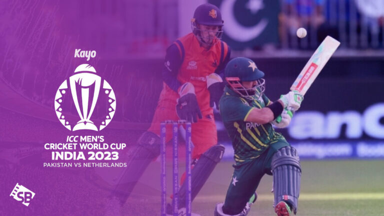 Watch Pakistan vs Netherlands ICC Cricket World Cup 2023 Outside Australia-on-Kayo-Sports