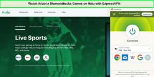 Watch-Arizona-Diamondbacks-Games-in-South Korea-on-Hulu-with-ExpressVPN